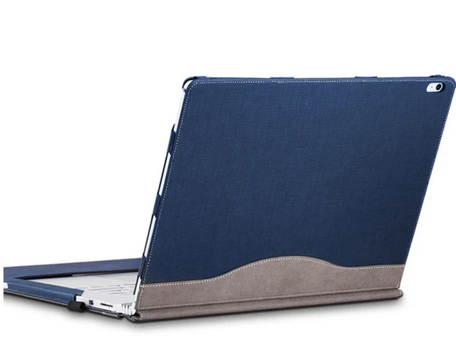 blue Съемный чехол для microsoft Surface Book2 Book 13,5 Tablet Laptop Sleeve Чехол из искусственной кожи защитный чехол для клавиатуры в подарок - Цвет: blue