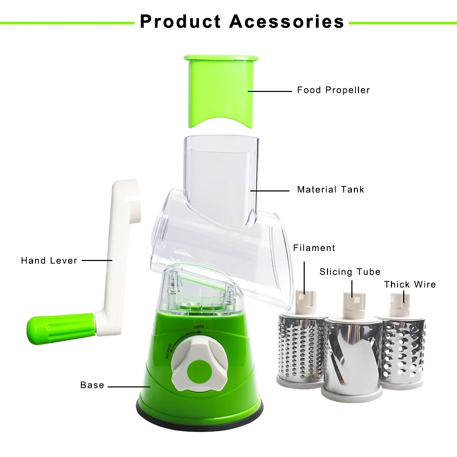 Дешево Многофункциональная овощерезка, ручная овощерезка для фруктов, терка для моркови, измельчитель овощей, кухонные инструменты, аксессуары