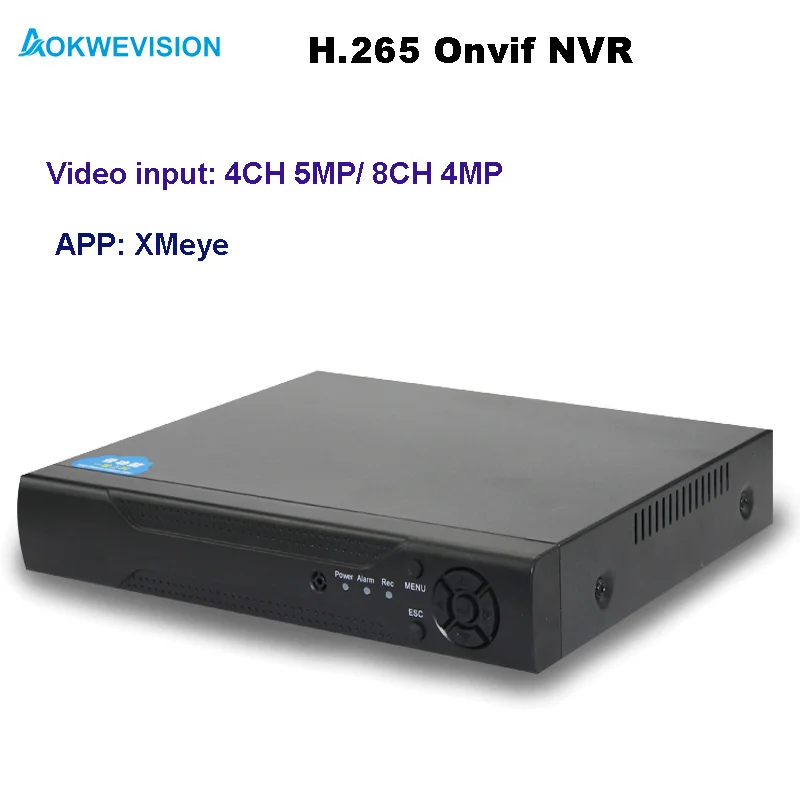 Сетевой видеорегистратор XMeye Onvif, 4 канала, 8 каналов, h.264/265 NVR, поддержка ip-камер 5 Мп и 4 МП, 3 Мп, 2 МП, 1080P Сетевой видеорегистратор XMeye Onvif, 4 канала, 8 каналов, h.264/265 NVR, поддержка ip-камер 5 Мп и 4 МП, 3 Мп, 2 МП, 1080P