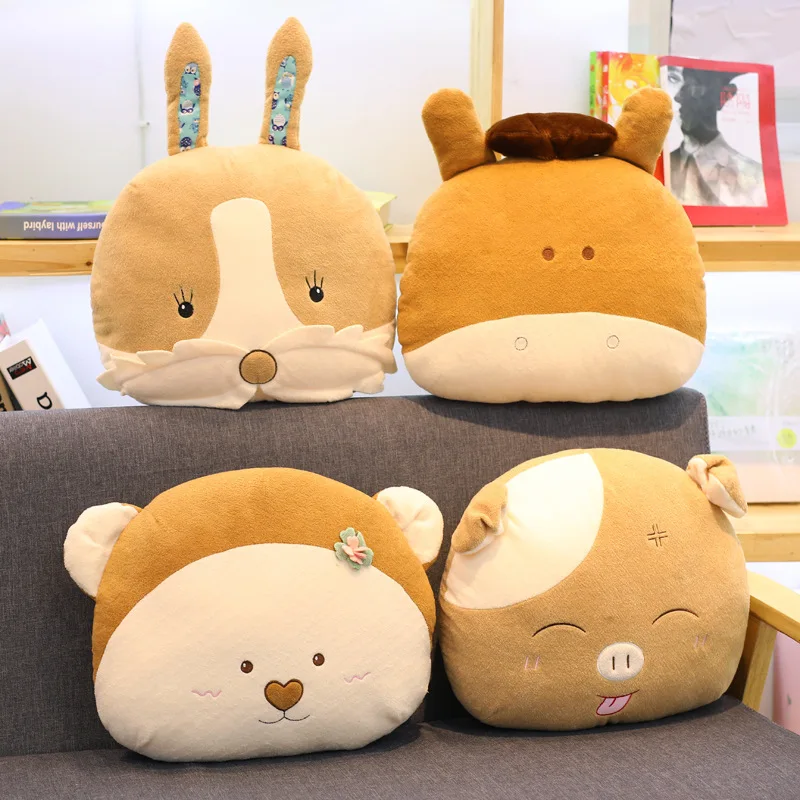 MIAOOWA 1PC Kawaii Monkey/Rabbit/Pig/Horse Baby Soft Stuffed Toys Lovely Soft Animal Plush Doll Kawaii Pillow Kid Birthday Gifts MIAOOWA 1PC Kawaii Monkey/Rabbit/Pig/Horse Baby Soft Stuffed Toys Lovely Soft Animal Plush Doll Kawaii Pillow Kid Birthday Gifts