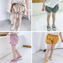 Новинка года шорты для девочек модные летние шорты для девочек От 1 до 6 лет PO349