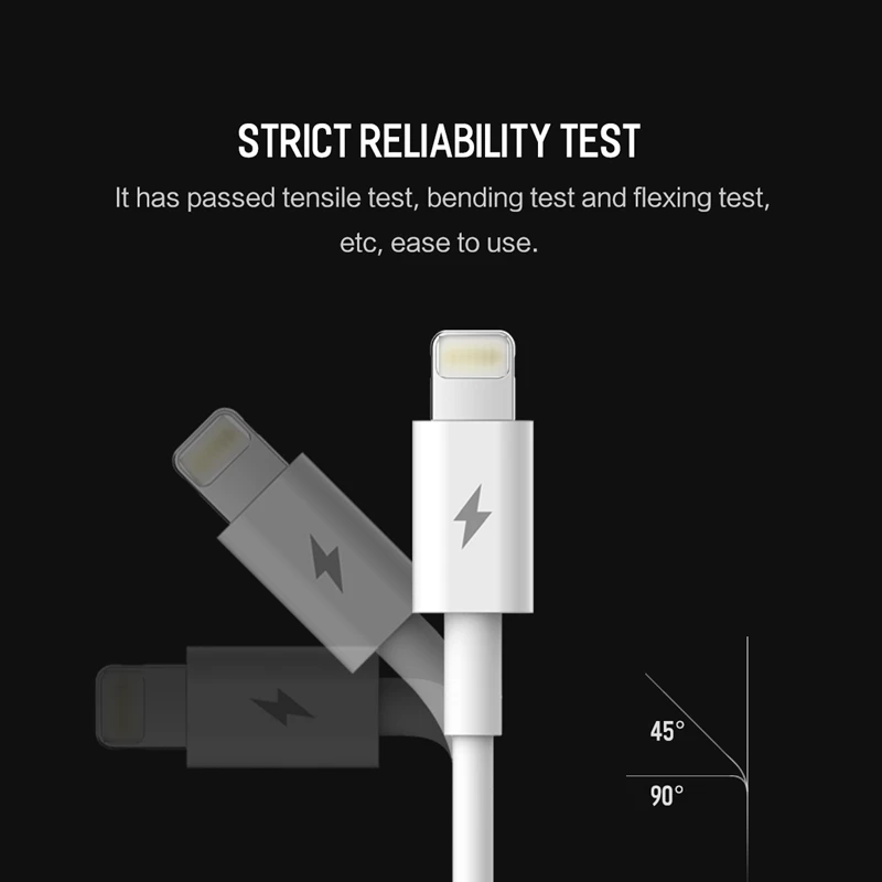 ROCK usb type C кабель для освещения PD Быстрая зарядка 15 Вт до 8Pin синхронизации iPhone X XS XR