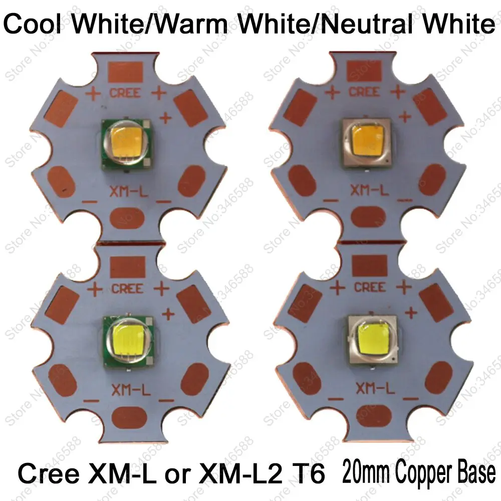 Светодиодный излучатель Cree XLamp XML XM L или XML2 светодиодный светодиод высокой