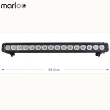 Marloo 26 дюймов 160 Вт Однорядный светодиодный светильник 16 светодиодов 10 Вт для вождения внедорожный светильник s 12 в 24 В для автомобиля 4WD 4x4 ATV UTV кемпинг