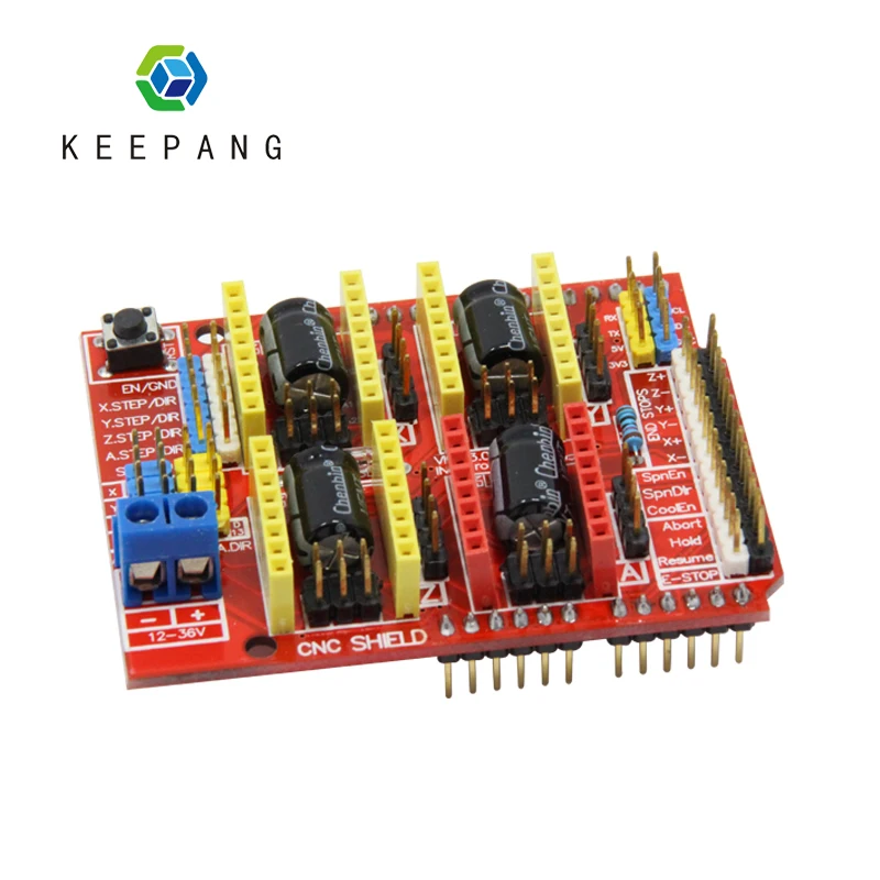1 шт. A4988 драйвер щит с ЧПУ V3 для 3D принтеры Плата расширения Arduino гравер