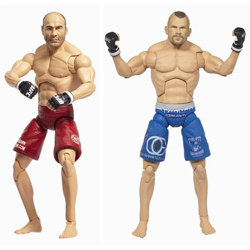 

7"Chuck Liddell VS Randy Counter Deluxe UFC Figure Toy Model Gift