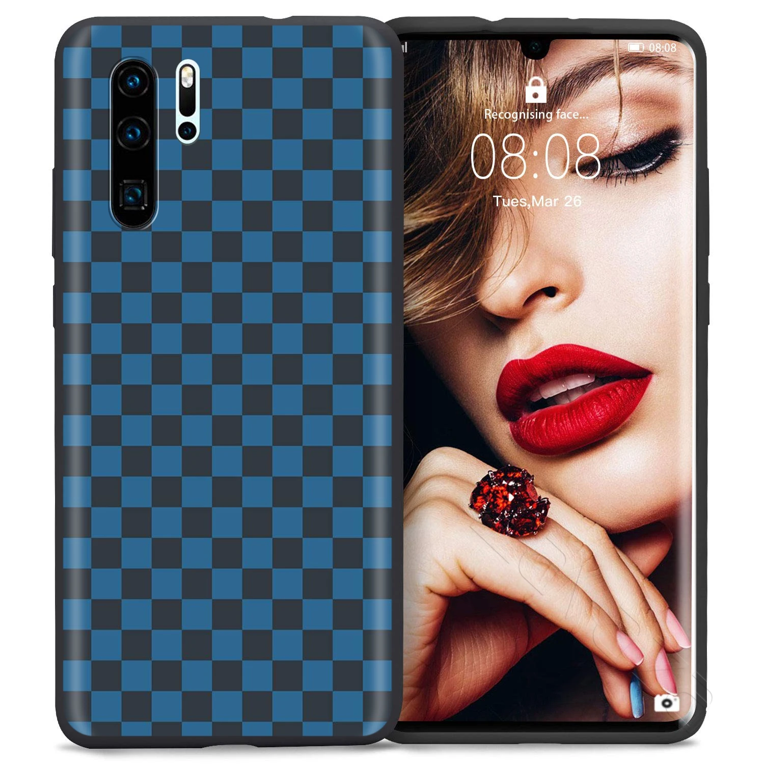 Lavaza шахматный клетчатый чехол для huawei mate Y7 Y9 P8 P9 P10 P20 P30 Lite Pro P Smart Mini - Color: 8