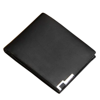 

Fashion Men Wallets Quality PU leather Wallet Personality Short Style Black Coffee Business Card Holder Purse Free Shipping 1204