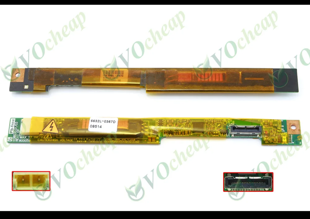Бесплатная доставка Оригинальный Новый ЖК инвертор для Dell Vostro 1700 Series 6632L 0367D