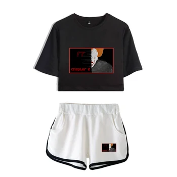 

2D-it-chapter2 New Clothes print Summer K-pops casual Women Two Piece Set Shorts and T-shirts Clothes 2019 Hot Sale K-pops sets