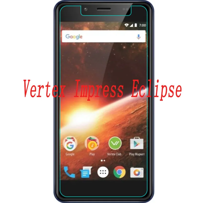 Smartphone Tempered Glass for Vertex Impress Eclipse 9H Explosion-proof Protective Film Screen Protector cover phone Smartphone Tempered Glass for Vertex Impress Eclipse 9H Explosion-proof Protective Film Screen Protector cover phone