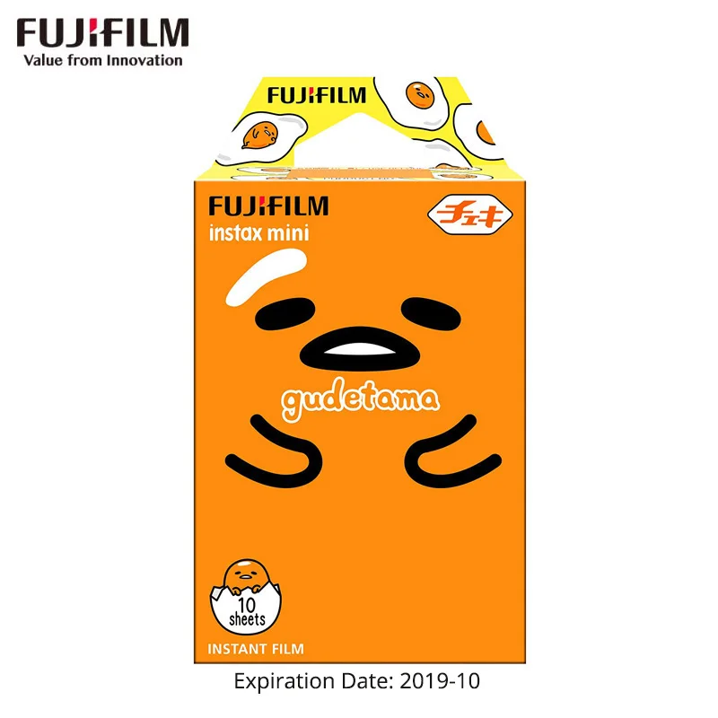 10-30 листов Fujifilm Instax Мини пленка мгновенная фотобумага Gudetama для Mini 9 8 + 7 s 7c 90 70 25 50