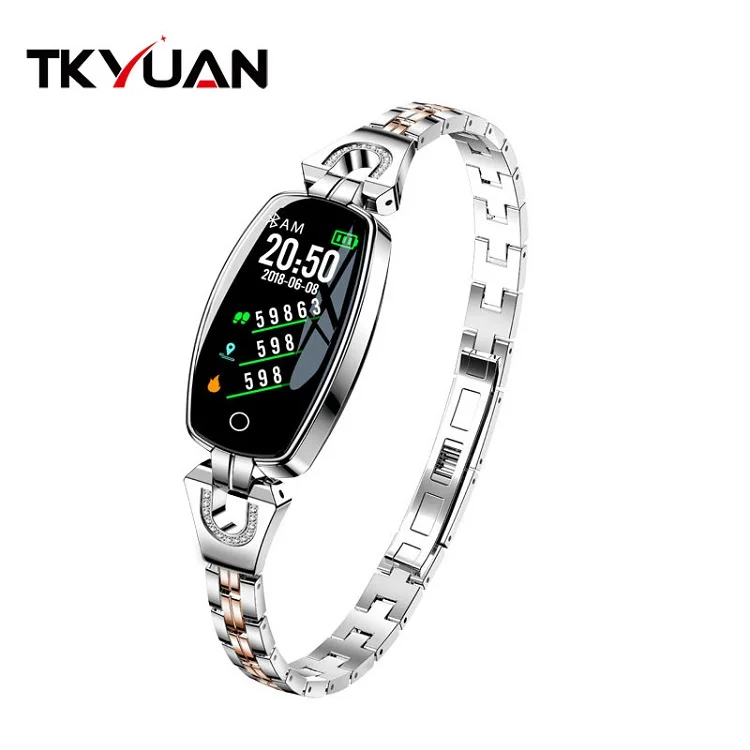 

TKYUAN H8 Smart Watch Women Ladies Waterproof Heart Rate Monitoring Bluetooth For Android IOS Fitness Bracelet Smartwatch