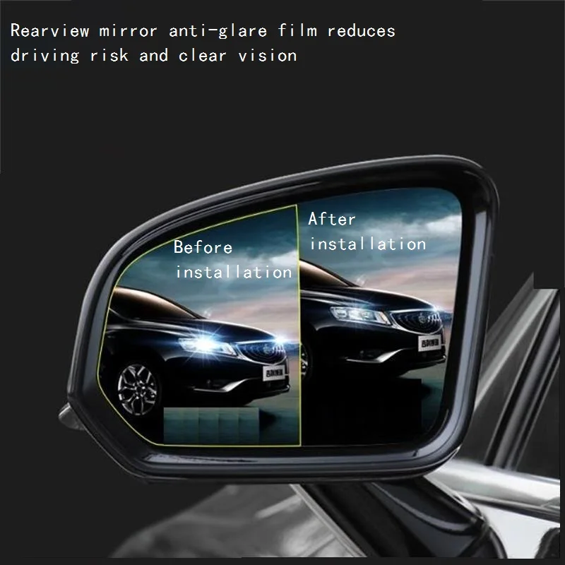 

New for Volvo xc60 s90 special rearview mirror rain film for Volvo s60 v60 waterproof anti-glare car sticker