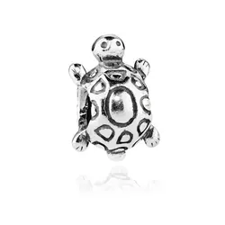 CHAMSS S925 серебро черепаха Шарм оригинальный 1:1 Винтаж старый Ограниченная серия DIY браслет из бисера подруга свежий романтические