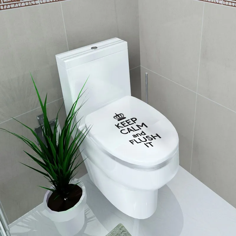 3D печать цветок вид Туалет наклейки ванная комната стикер домашний декор водостойкая картина настенные наклейки Pegatinas де сравнению наклейки wc