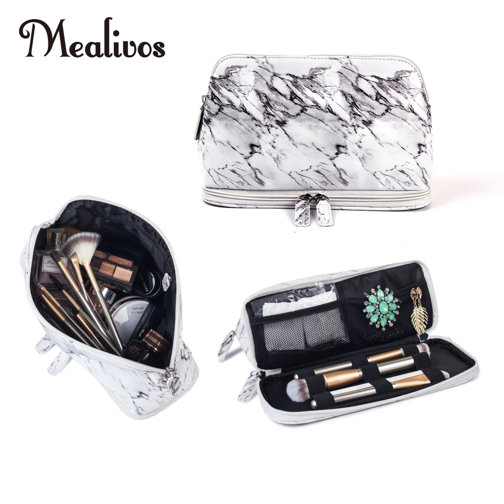 Mealivos Мрамор Сумка Чехол Косметическая для хранения сумки сумка Travel Kit