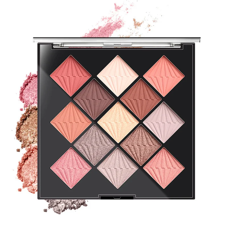 

13 Shimmer Color Matte Light Pearl Gloss Waterproof Shadow Tray Makeup New Beginner's Eye Shadow Tray Easy To Color TSLM1