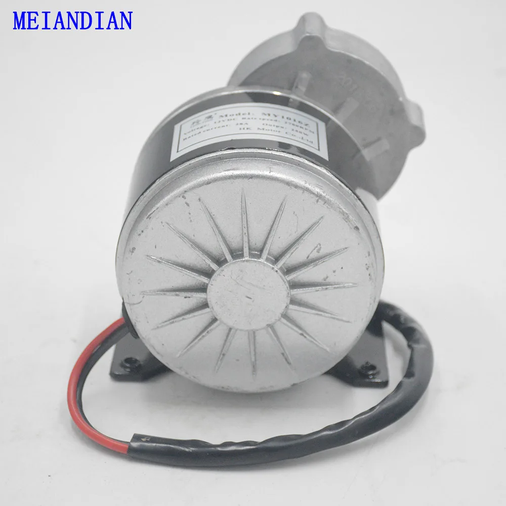 Clearance 12V 24V 250W Brush DC Gear Motor Electric Bicycle Motor MTB Bike Ebike Brushed Motor Electric Bike Accessories 1