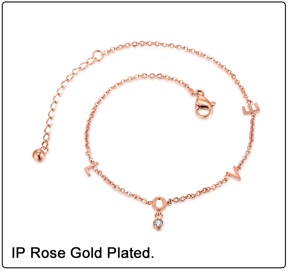 Anklet Bracelet Stainless Steel (4)