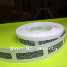 Размер 6*40 мм этикетка со стираемым покрытием стикер USD15/1000 штук высокое качество