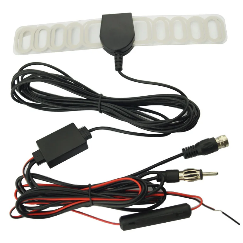 

TiOODRE Auto Aerial Radio Antenna TV Car Signal Reception Amplifier Car Digital Automobile TV FM Antenna Automobile Antena