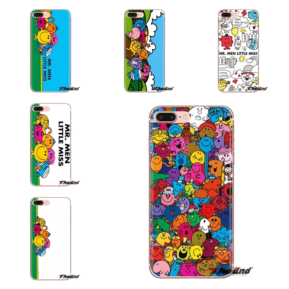 Прозрачные мягкие чехлы для Huawei Mate Honor 4C 5C 5X6X7 7A 7C 8 9 10 8C 8X20 Lite Pro Anime Mr. Men and Little Miss |
