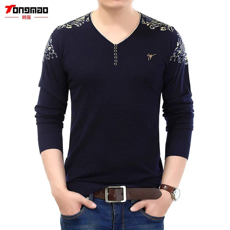 Autumn Winter Fashion Men Clothing Warm Soft Cashmere