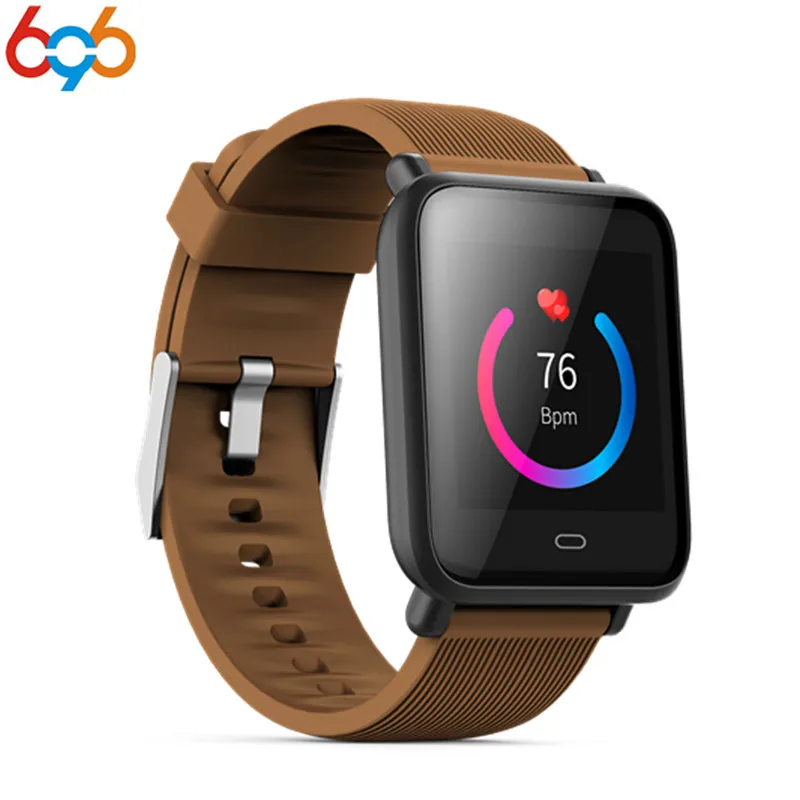 

696 Q9 color screen Sport Smart Bracelet Heart Rate Blood smart wristband Pressure Waterproof Fitness tracker band pk mi band 3