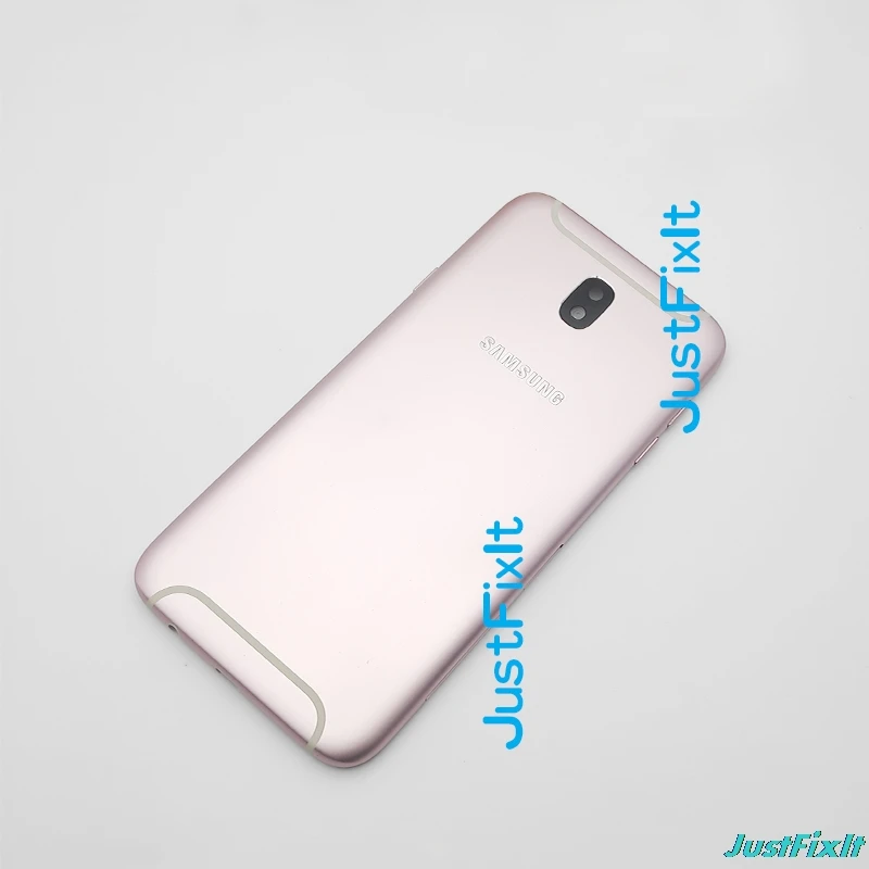 Замена крышки батареи для SAMSUNG Galaxy J7 Pro J730 J730F SM-730F Задняя крышка батареи Дверь Задняя стеклянная крышка корпуса