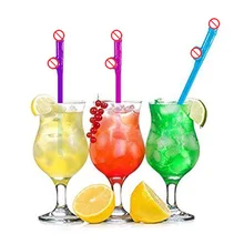 10pcs Drinking Straw Tube Bachelorette Hen Party Bridal Shower adult birthday Halloween Christmas Wedding Anniversary Decoration
