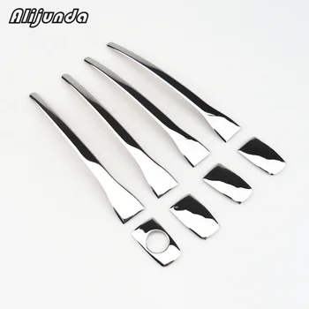 

FIT FOR PEUGEOT 2008 3008 207 308 407 CITROEN C4 C6 CHROME DOOR HANDLE COVER TRIM MOLDING STAINLESS CAP BEZEL OVERLAY PROTECTOR