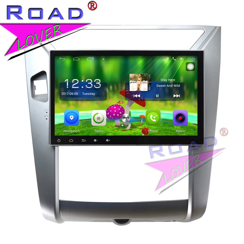 TOPNAVI Android 6.0 2G+32GB Quad Core 10.1&quot Car Media Center Player For Nissan Venucia D50 Stereo GPS Navigation Audio NO DVD BT |