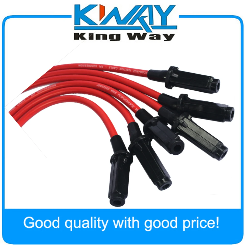 JDMSPEED Hi Performance Red 10.5mm Ignition Spark Plug Wires 3800 Series II L67