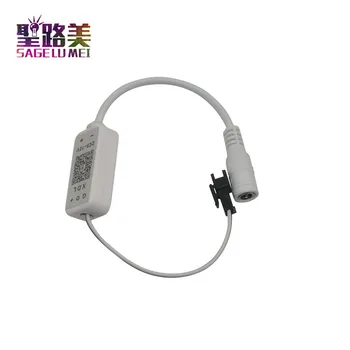 

LED bluetooth controller SPI Music led controller DC5V 12V for WS2811 WS2812B 1903 pixel Strip Lights APP Control Free shipping