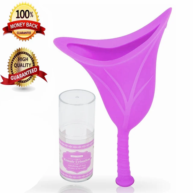 Female Urination Device Women Pee Funnel Portable Silicone Female