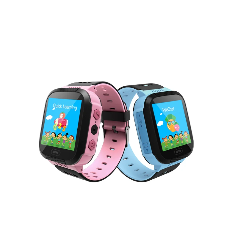 Cheap and high quality with flash light mini gprs gsm kids watch