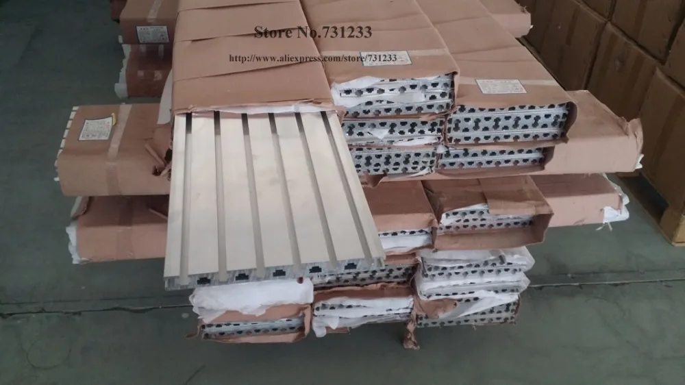 Industrial Aluminum Profile for CNC Engraving Machine Center Guide Rail Working Table 20mm Thick High Strength 310*240 mm