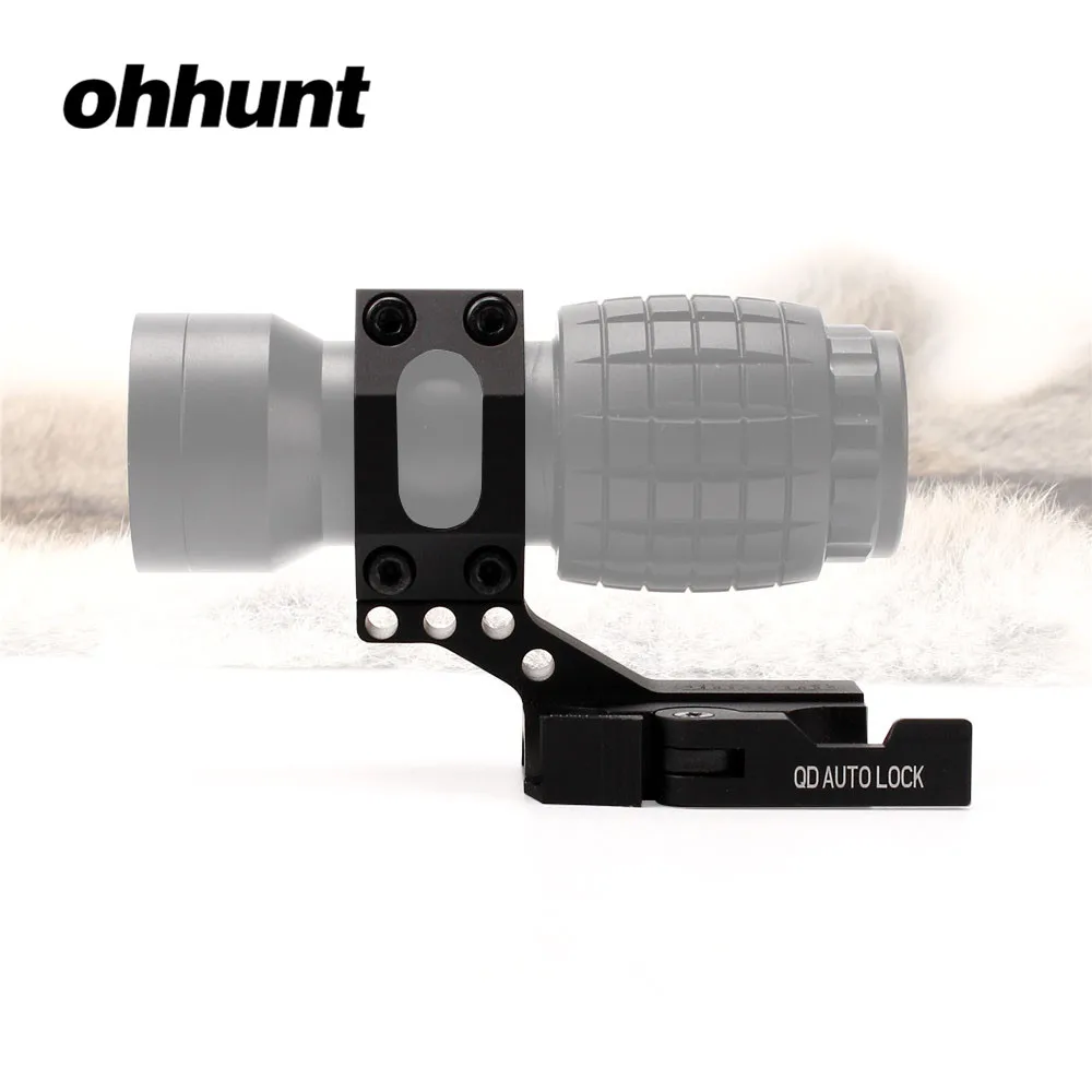 

ohhunt Hunting Tactical Extended Cantilever QD Scope 1" 30mm Weaver Picatinny Rings Mounts with Quick Detach Auto Lock System