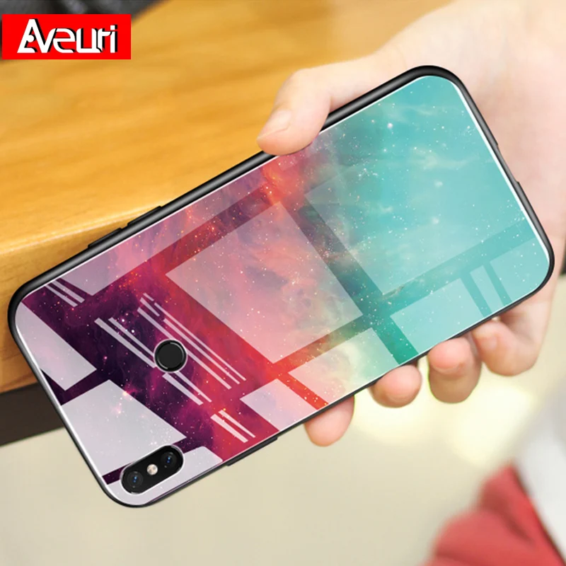 For Xiaomi Redmi 5 Plus 6 Pro S2 Note 4 4X 5 6 7 Pro Colorful Glass Cover Phone Case For Xiaomi mi 8 Lite 9 SE A1 A2 Lite Coque For Xiaomi Redmi 5 Plus 6 Pro S2 Note 4 4X 5 6 7 Pro Colorful Glass Cover Phone Case For Xiaomi mi 8 Lite 9 SE A1 A2 Lite Coque