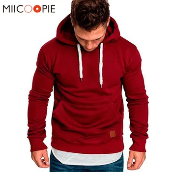 

5XL Solid Mens Hoodies Streetwear Spring Casual Tracksuits Sweatshirts Hip Hop Male Skateboard Pullover Moletom Feminino Inverno