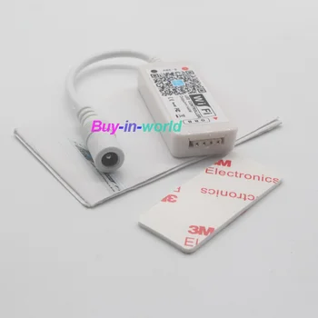

1pc WIFI RGB LED Controller for 5050 Led Strip RGB DV12-24V IOS Iphone Ipad Andriod Easy to Install