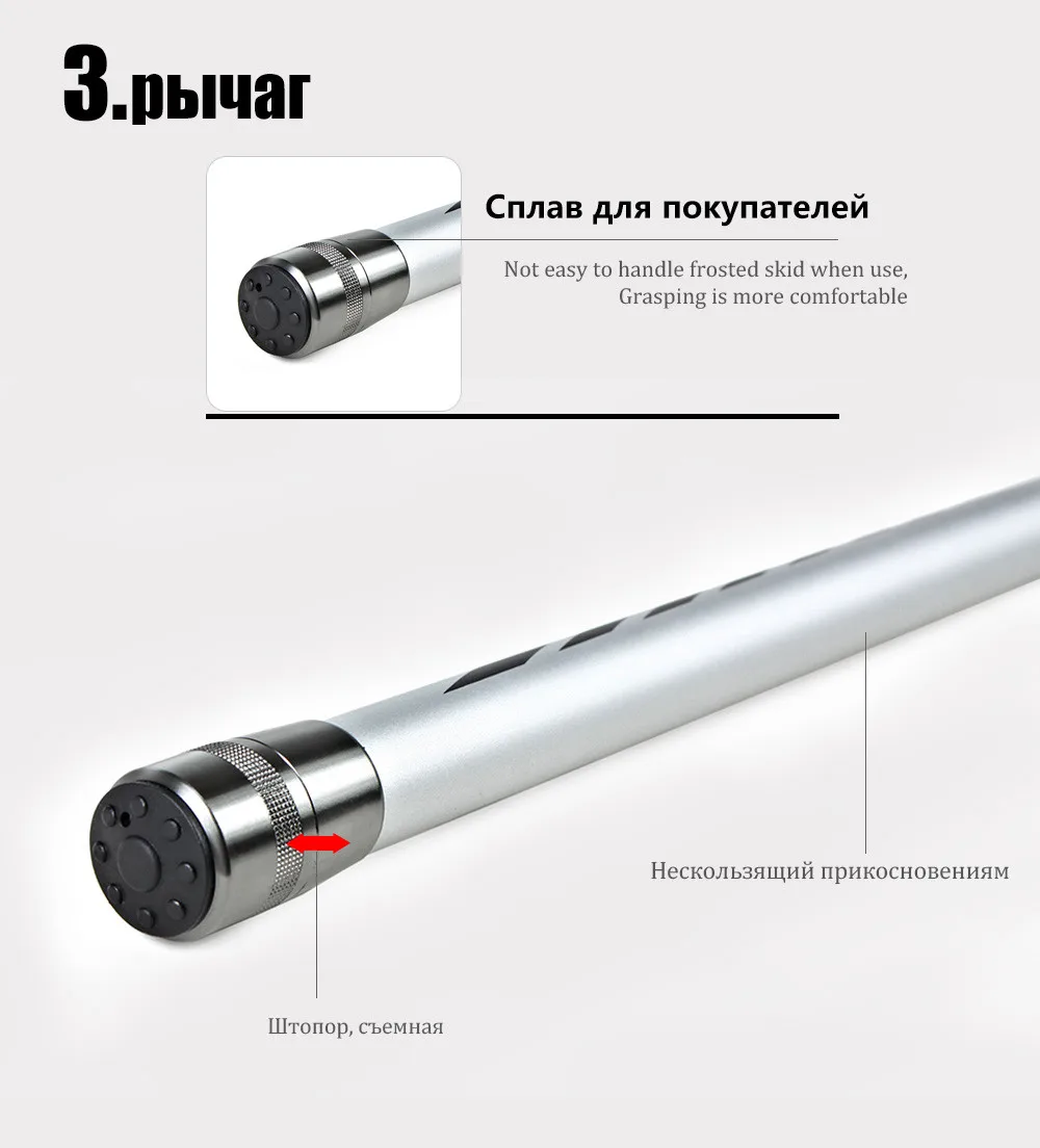 ФТК 99% Carbon Pole Рыбалка стержень для 5 м, 6 м, 7 м, 8 м, 9 м сверхтвердых рука стержень c. w. 10-30 г для пресноводных Рыбалка