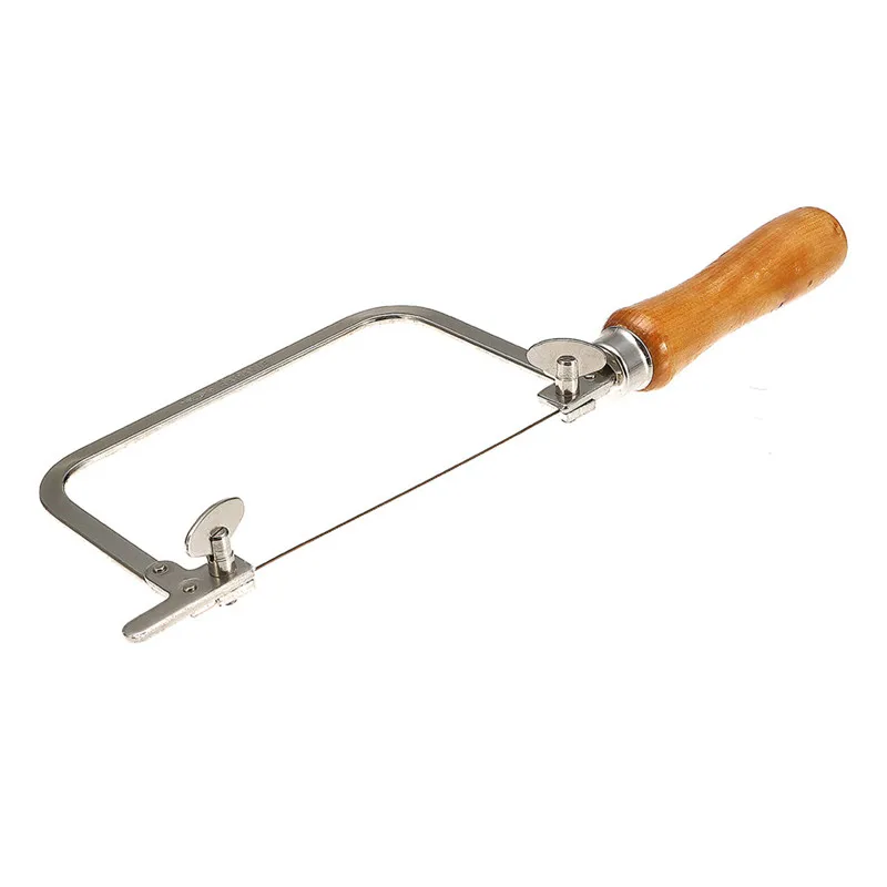 

Alloy Steel Hacksaw Frame Woodworking Portable Multi-purpose Saw Bow Jewelry Wire Carved U shaped Hand Hacksaw Handle Tool