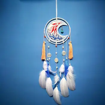 

Chinese style mythical dream catcher pendant hand-embroidered dream catcher girl heart home decoration