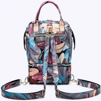 

Cartoon Insular Baby Nurse Pouch Mummy Stoller Backpack Travel Maternity Organizer Waterproof Snack Bags