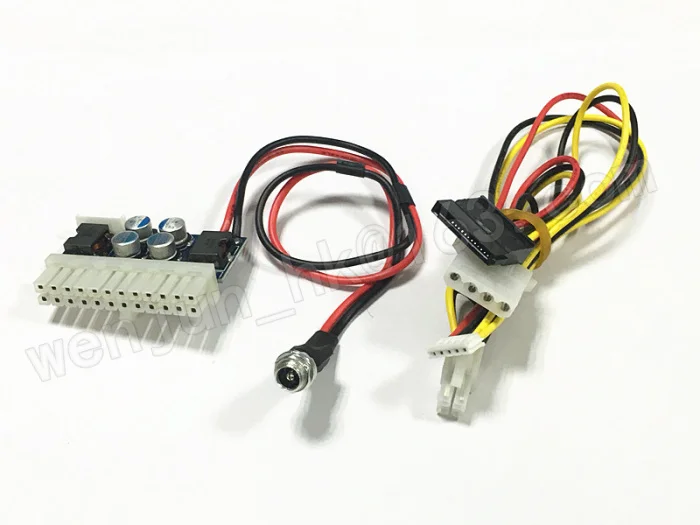 DC 12V 160W (пиковое значение 250 Вт) 24PIN Pico ATX переключатель PSU авто мини ITX к модуль
