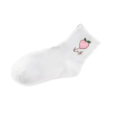 Милые носки Harajuku женские летние женские хлопковые модный скейтборд носки с фруктами тонкие однотонные носки удобные носки Y522