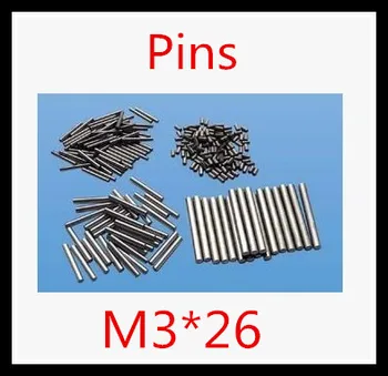 

100pcs/lot High Quality Positioning pin Cylindrical pin round pins M3*L(26 28 30)