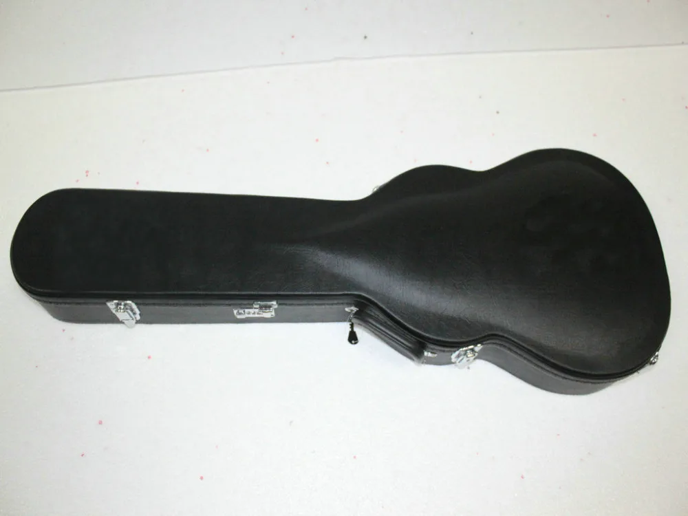 Оптовая и розничная приход китайского производства высокого класса черный корпус электрической гитары Бесплатная доставка A2222
